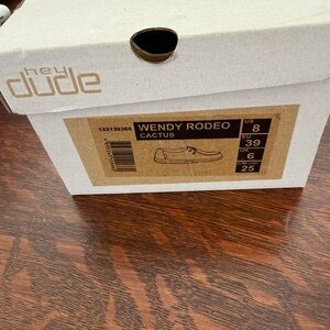 Hey Dude Wendy Rodeo Cactus Shoes